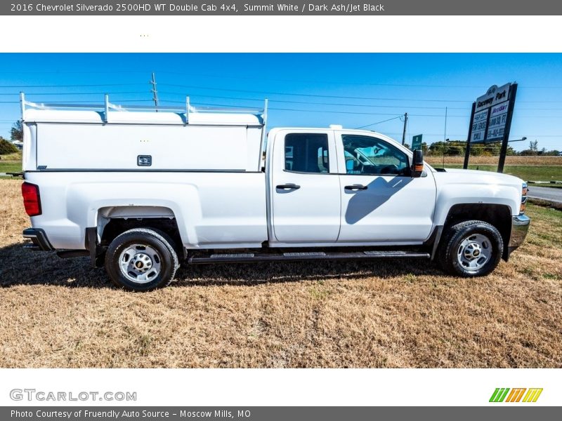 Summit White / Dark Ash/Jet Black 2016 Chevrolet Silverado 2500HD WT Double Cab 4x4