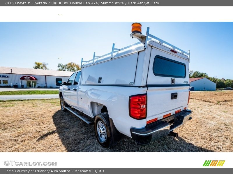 Summit White / Dark Ash/Jet Black 2016 Chevrolet Silverado 2500HD WT Double Cab 4x4