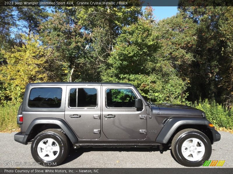  2023 Wrangler Unlimited Sport 4x4 Granite Crystal Metallic
