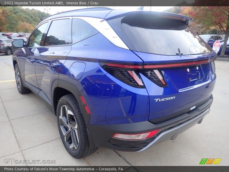 Intense Blue / Gray 2022 Hyundai Tucson Limited AWD