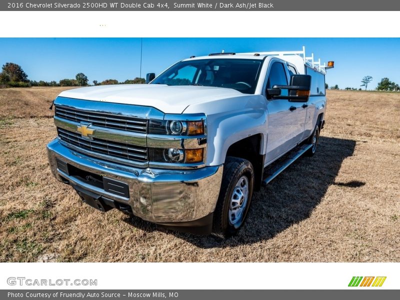 Summit White / Dark Ash/Jet Black 2016 Chevrolet Silverado 2500HD WT Double Cab 4x4