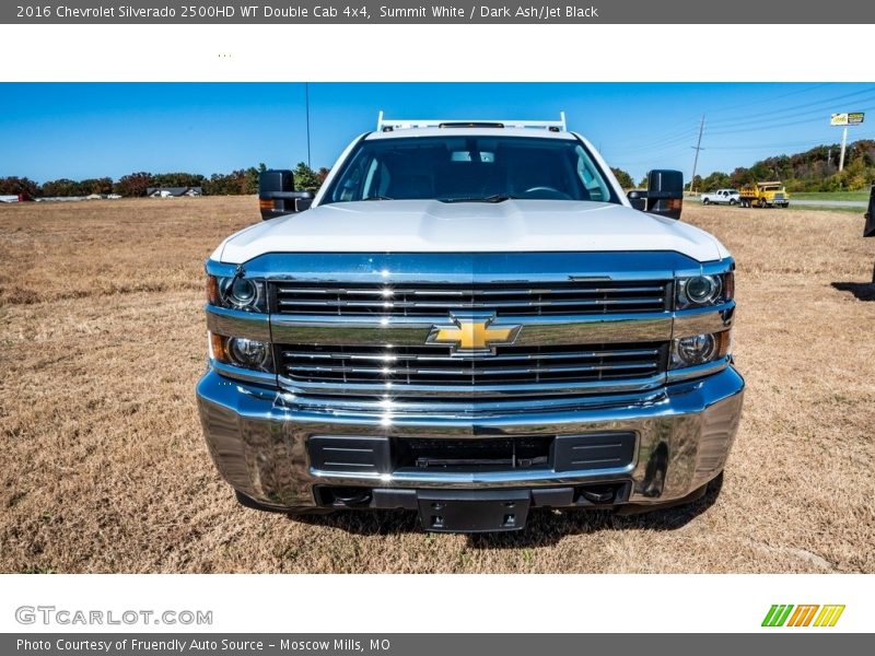 Summit White / Dark Ash/Jet Black 2016 Chevrolet Silverado 2500HD WT Double Cab 4x4