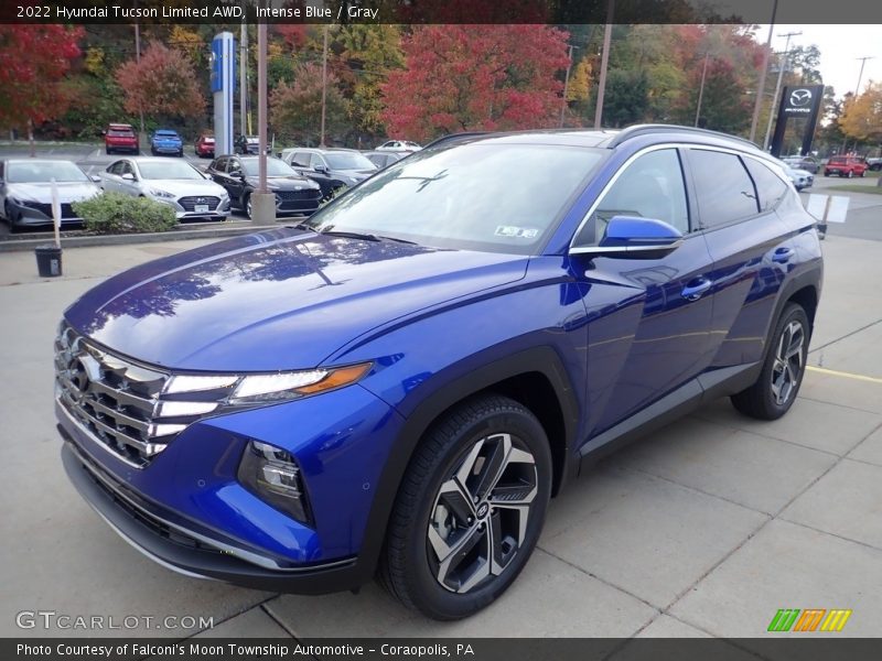 Intense Blue / Gray 2022 Hyundai Tucson Limited AWD