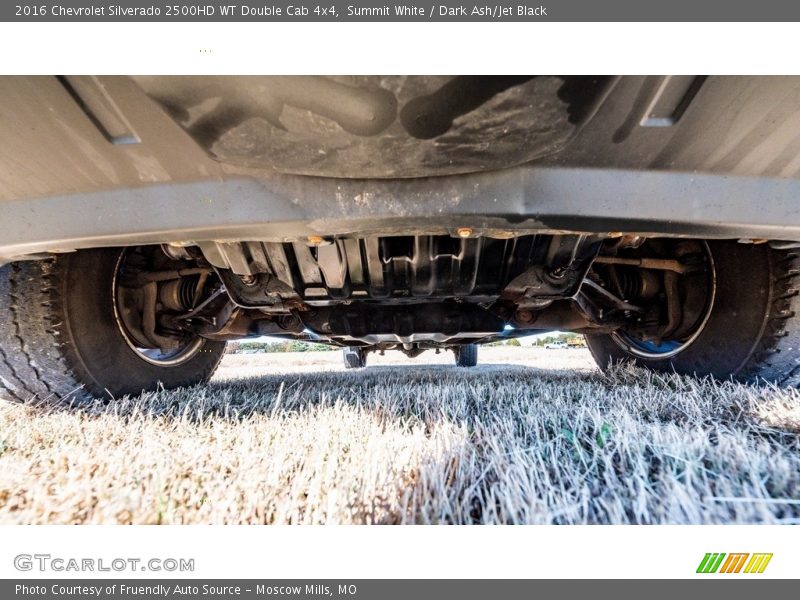 Summit White / Dark Ash/Jet Black 2016 Chevrolet Silverado 2500HD WT Double Cab 4x4
