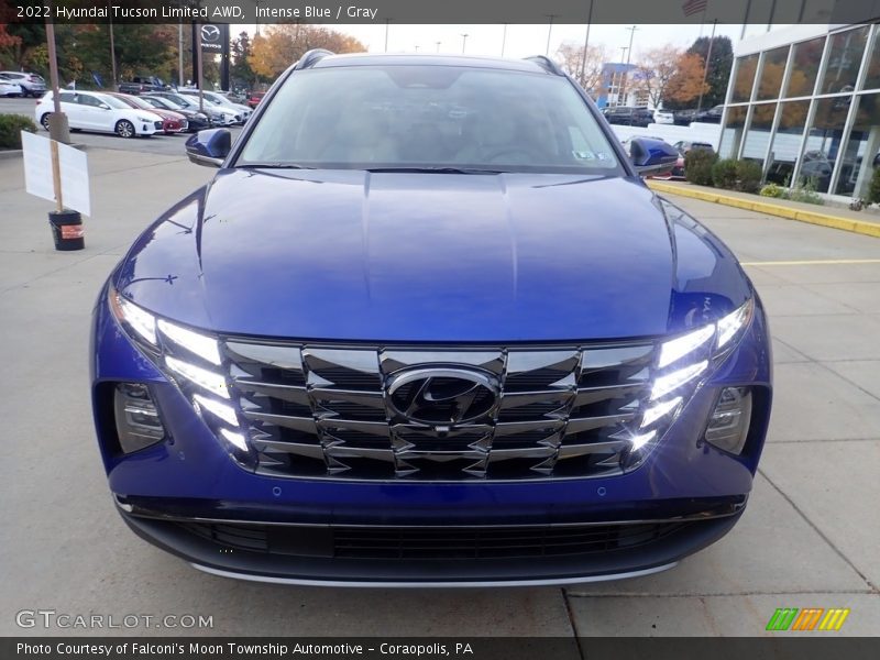 Intense Blue / Gray 2022 Hyundai Tucson Limited AWD