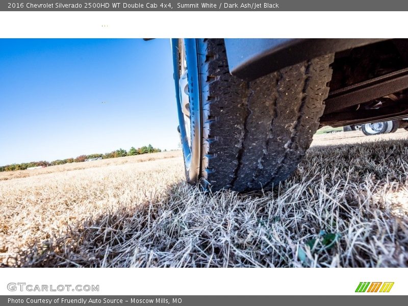 Summit White / Dark Ash/Jet Black 2016 Chevrolet Silverado 2500HD WT Double Cab 4x4