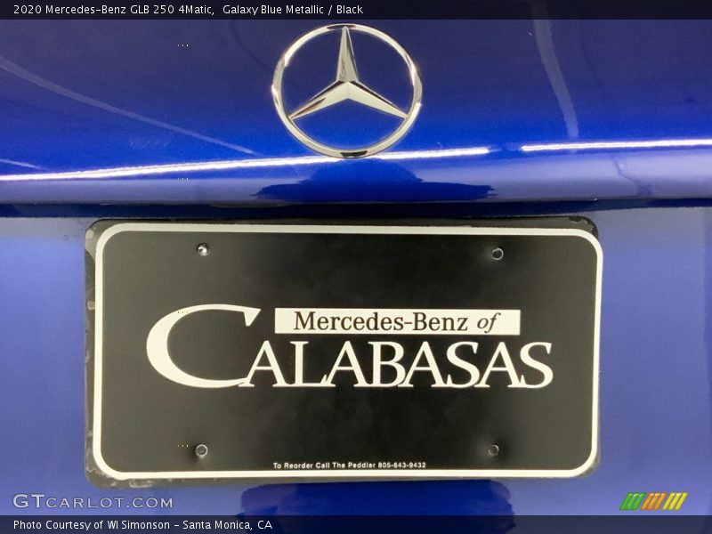 Galaxy Blue Metallic / Black 2020 Mercedes-Benz GLB 250 4Matic