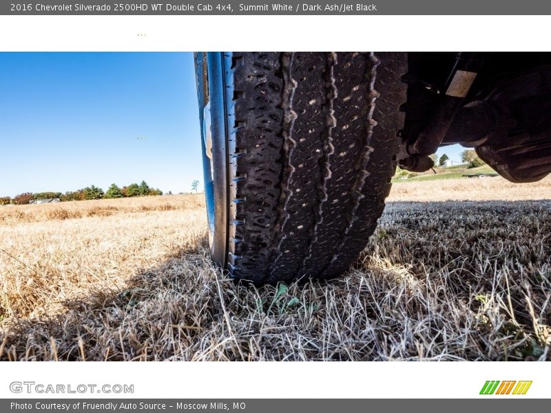 Summit White / Dark Ash/Jet Black 2016 Chevrolet Silverado 2500HD WT Double Cab 4x4