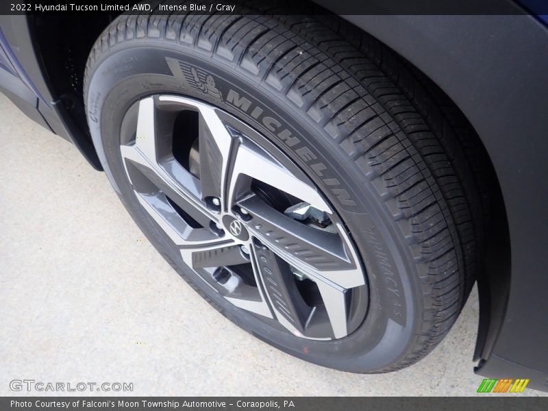 Intense Blue / Gray 2022 Hyundai Tucson Limited AWD
