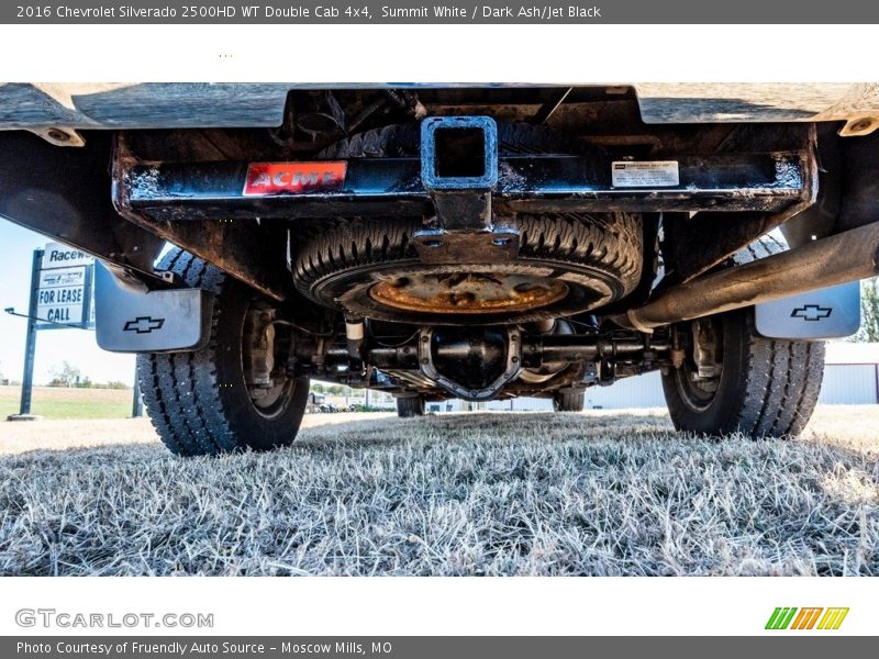 Summit White / Dark Ash/Jet Black 2016 Chevrolet Silverado 2500HD WT Double Cab 4x4