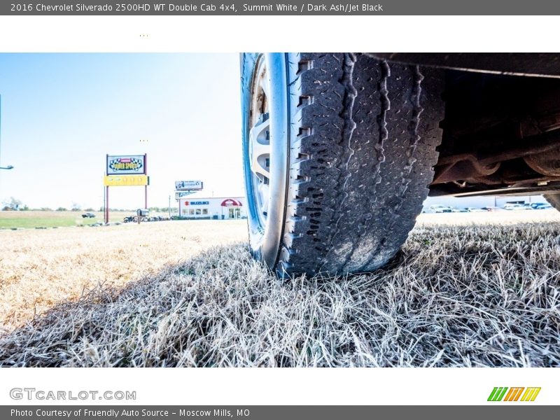 Summit White / Dark Ash/Jet Black 2016 Chevrolet Silverado 2500HD WT Double Cab 4x4