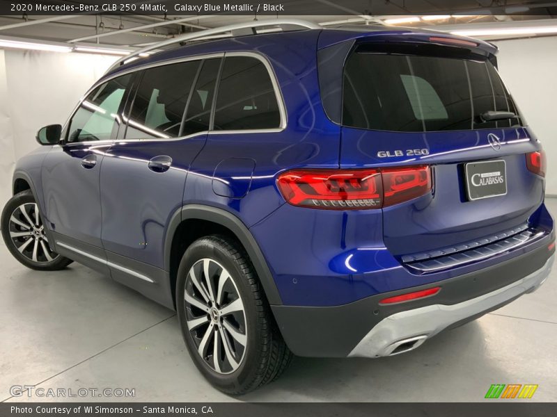 Galaxy Blue Metallic / Black 2020 Mercedes-Benz GLB 250 4Matic