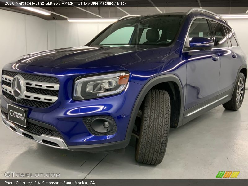 Galaxy Blue Metallic / Black 2020 Mercedes-Benz GLB 250 4Matic