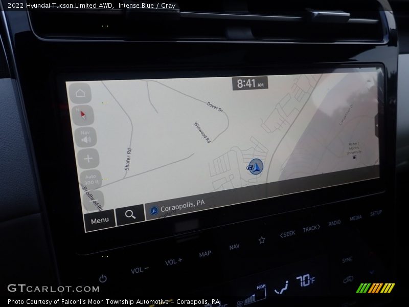 Intense Blue / Gray 2022 Hyundai Tucson Limited AWD