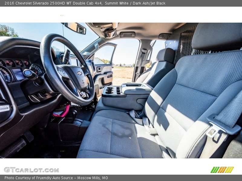 Summit White / Dark Ash/Jet Black 2016 Chevrolet Silverado 2500HD WT Double Cab 4x4
