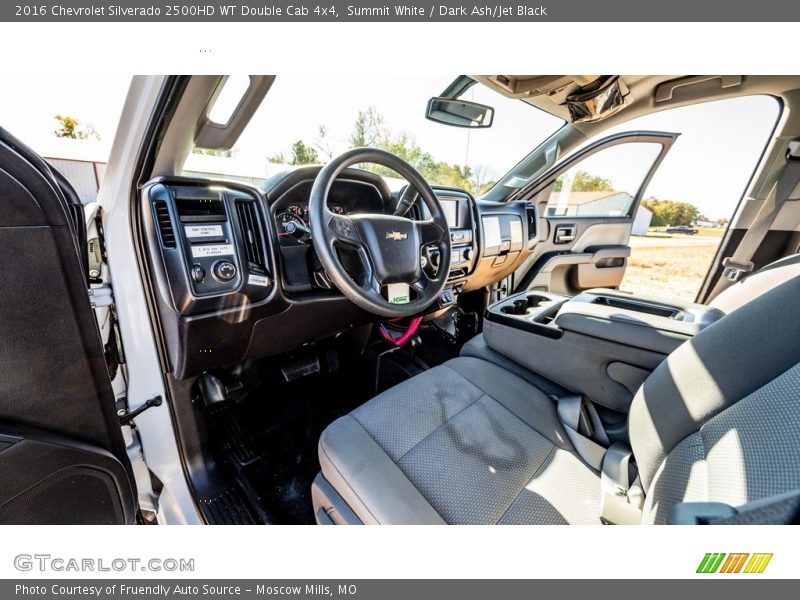 Summit White / Dark Ash/Jet Black 2016 Chevrolet Silverado 2500HD WT Double Cab 4x4