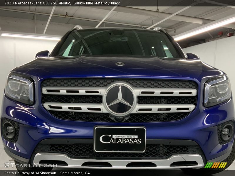 Galaxy Blue Metallic / Black 2020 Mercedes-Benz GLB 250 4Matic
