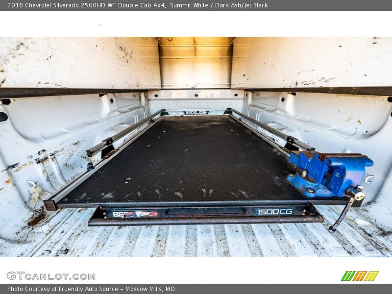 Summit White / Dark Ash/Jet Black 2016 Chevrolet Silverado 2500HD WT Double Cab 4x4