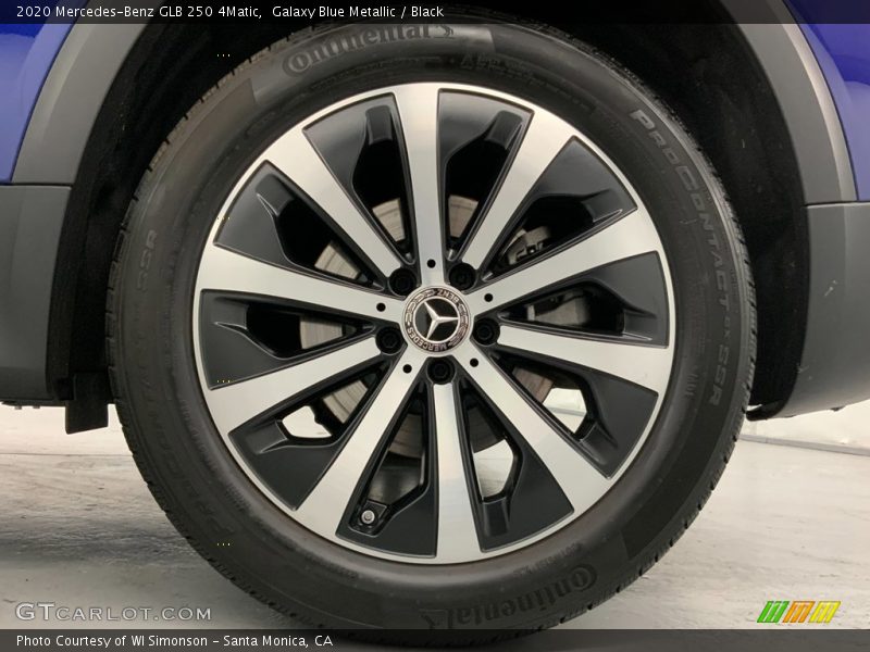 Galaxy Blue Metallic / Black 2020 Mercedes-Benz GLB 250 4Matic