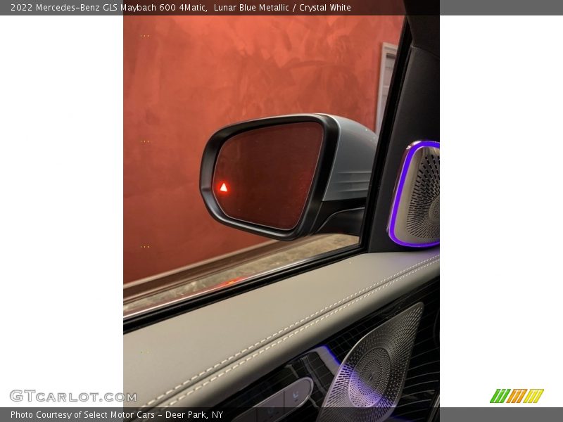 Lunar Blue Metallic / Crystal White 2022 Mercedes-Benz GLS Maybach 600 4Matic
