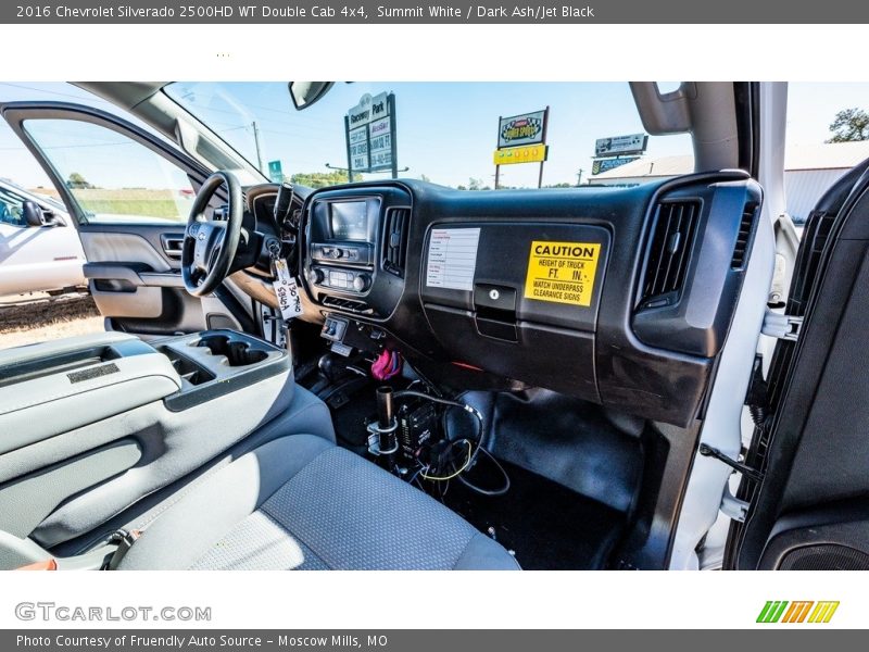 Summit White / Dark Ash/Jet Black 2016 Chevrolet Silverado 2500HD WT Double Cab 4x4