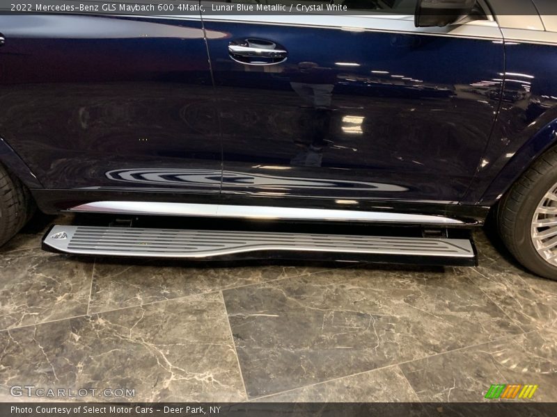 Lunar Blue Metallic / Crystal White 2022 Mercedes-Benz GLS Maybach 600 4Matic