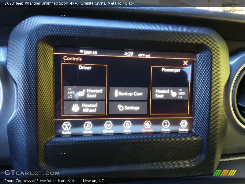 Granite Crystal Metallic / Black 2023 Jeep Wrangler Unlimited Sport 4x4