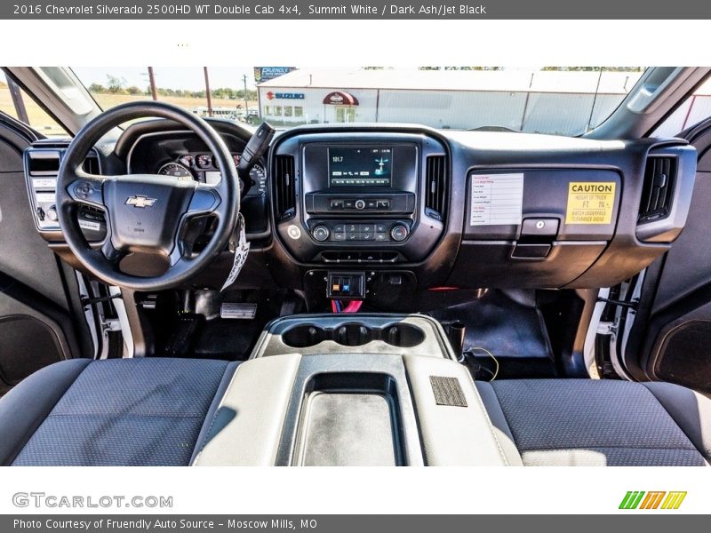 Summit White / Dark Ash/Jet Black 2016 Chevrolet Silverado 2500HD WT Double Cab 4x4