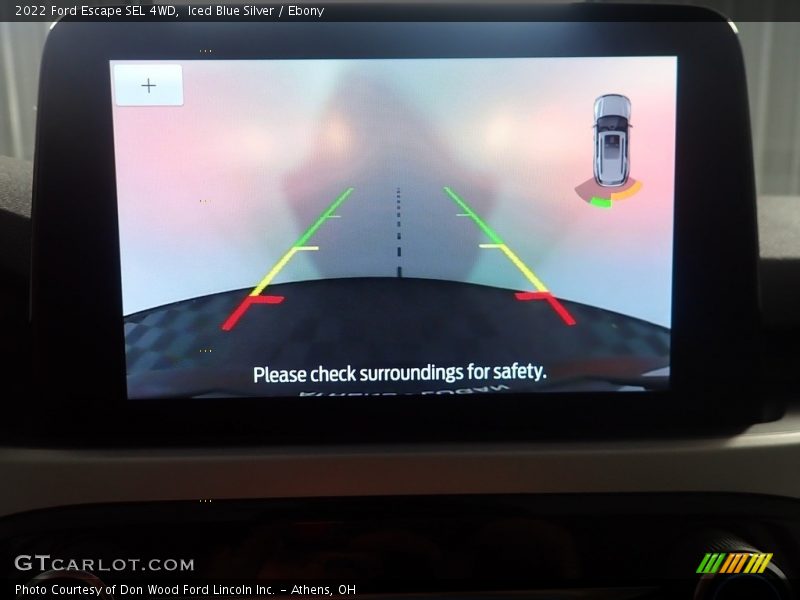 Iced Blue Silver / Ebony 2022 Ford Escape SEL 4WD