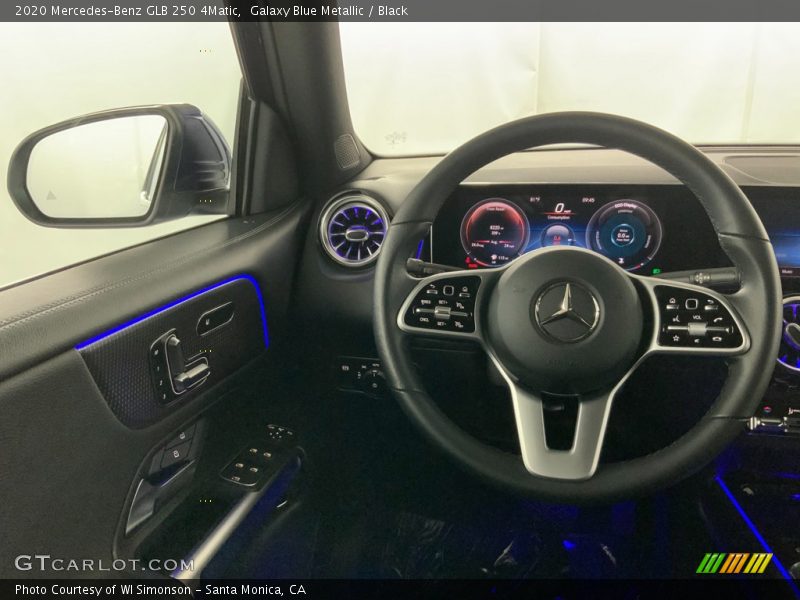 Galaxy Blue Metallic / Black 2020 Mercedes-Benz GLB 250 4Matic