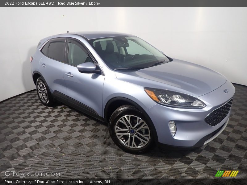 Iced Blue Silver / Ebony 2022 Ford Escape SEL 4WD