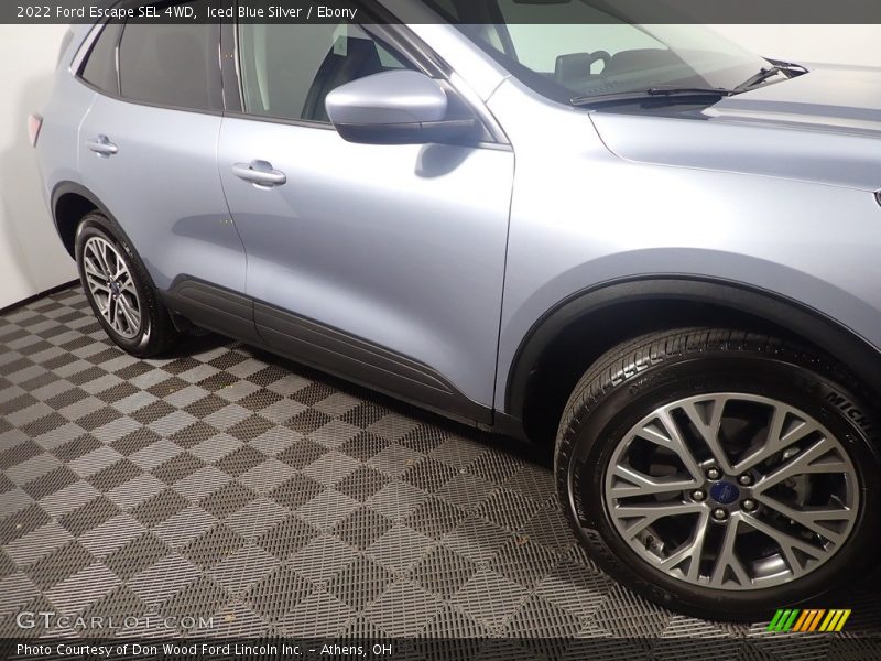 Iced Blue Silver / Ebony 2022 Ford Escape SEL 4WD