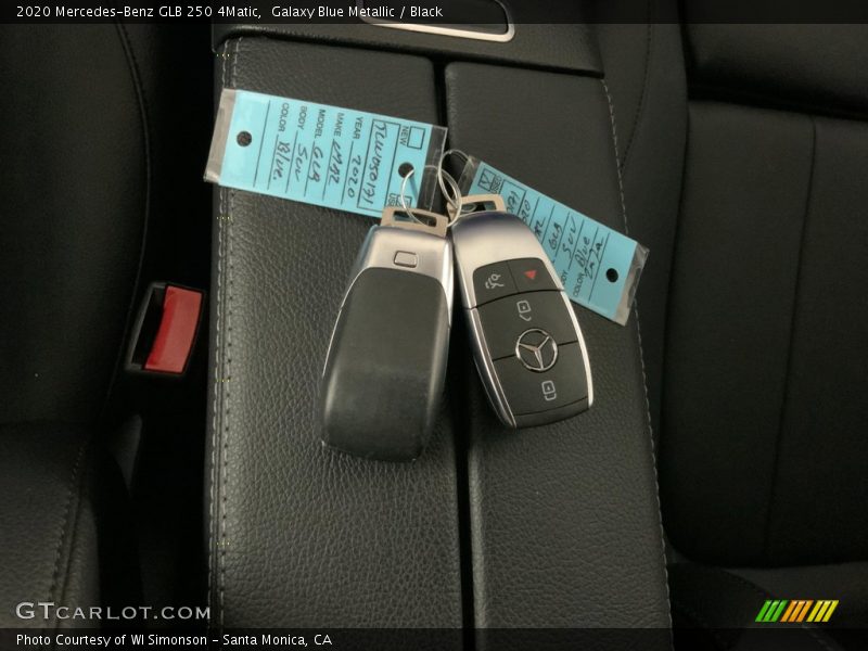 Galaxy Blue Metallic / Black 2020 Mercedes-Benz GLB 250 4Matic