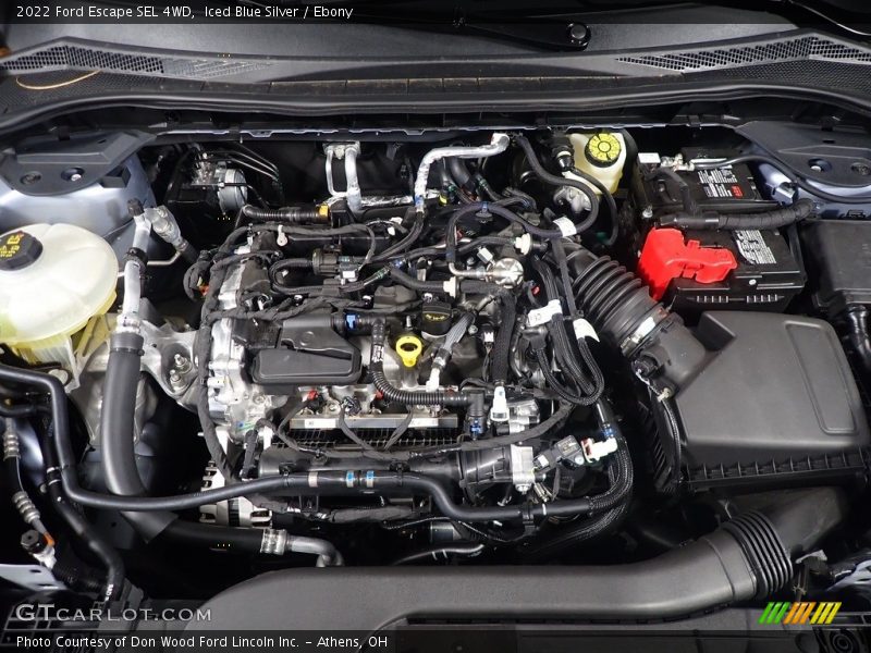 Iced Blue Silver / Ebony 2022 Ford Escape SEL 4WD