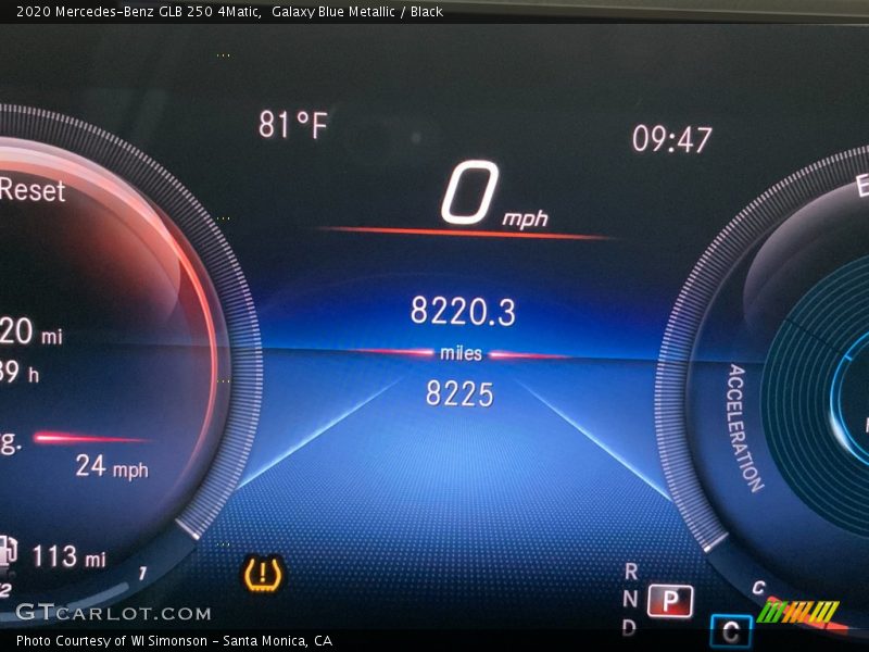 Galaxy Blue Metallic / Black 2020 Mercedes-Benz GLB 250 4Matic