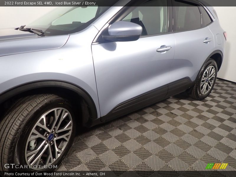 Iced Blue Silver / Ebony 2022 Ford Escape SEL 4WD