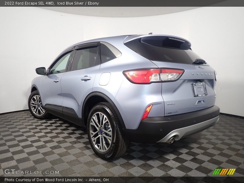 Iced Blue Silver / Ebony 2022 Ford Escape SEL 4WD