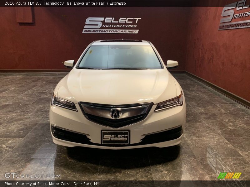 Bellanova White Pearl / Espresso 2016 Acura TLX 3.5 Technology