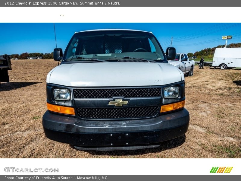 Summit White / Neutral 2012 Chevrolet Express 1500 Cargo Van