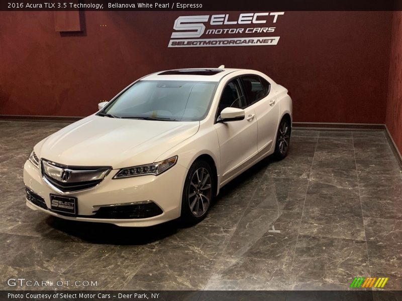 Bellanova White Pearl / Espresso 2016 Acura TLX 3.5 Technology