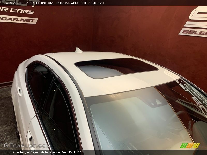 Bellanova White Pearl / Espresso 2016 Acura TLX 3.5 Technology