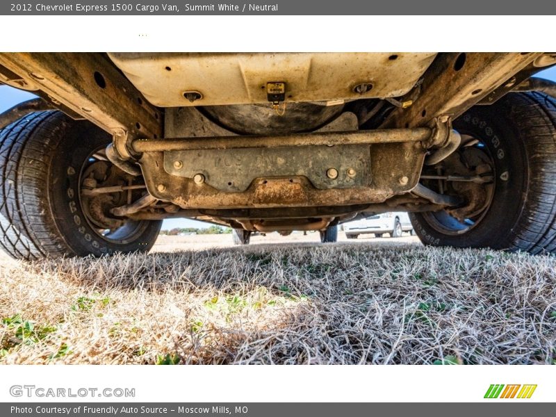 Summit White / Neutral 2012 Chevrolet Express 1500 Cargo Van