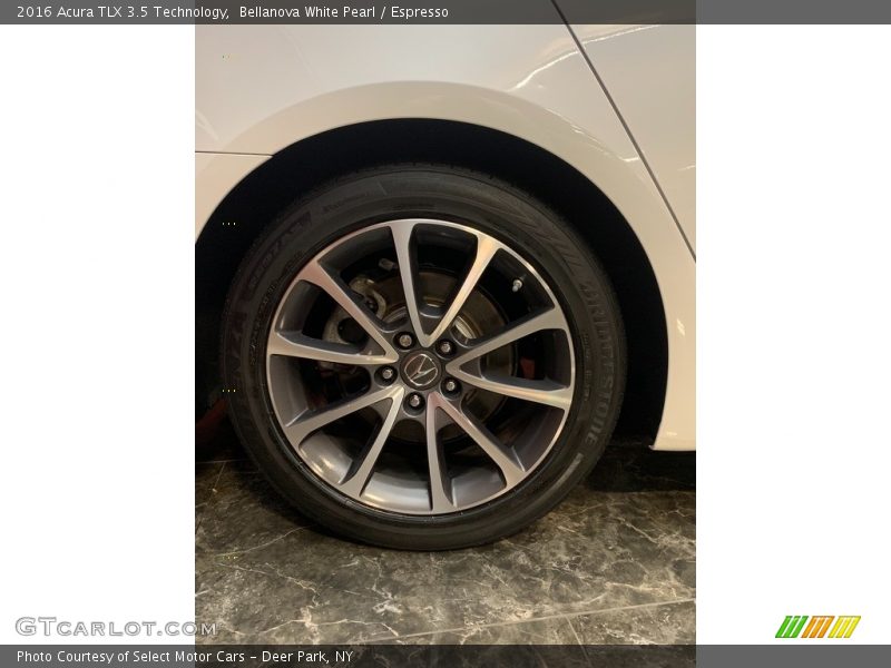 Bellanova White Pearl / Espresso 2016 Acura TLX 3.5 Technology