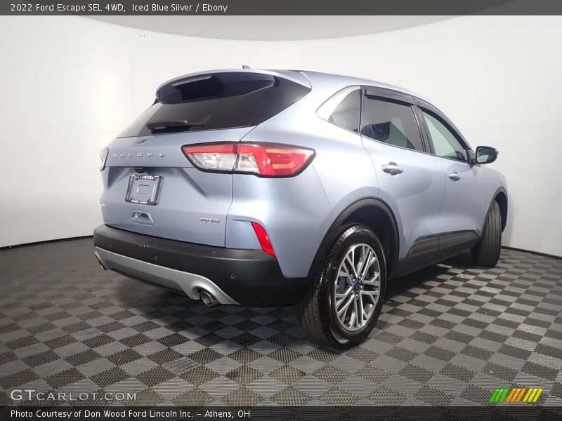 Iced Blue Silver / Ebony 2022 Ford Escape SEL 4WD