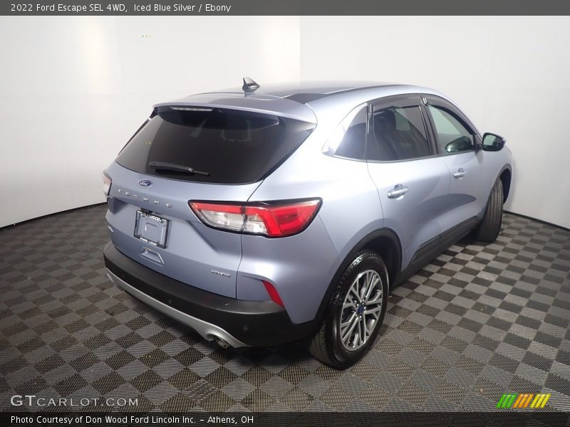 Iced Blue Silver / Ebony 2022 Ford Escape SEL 4WD
