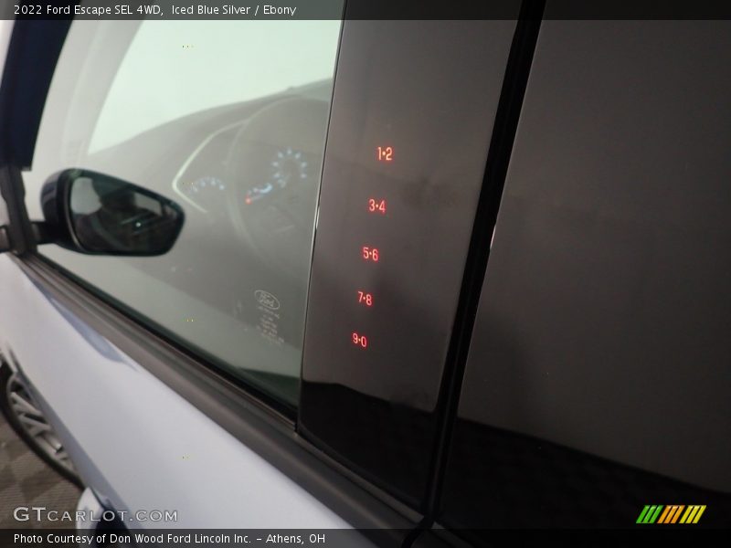 Iced Blue Silver / Ebony 2022 Ford Escape SEL 4WD