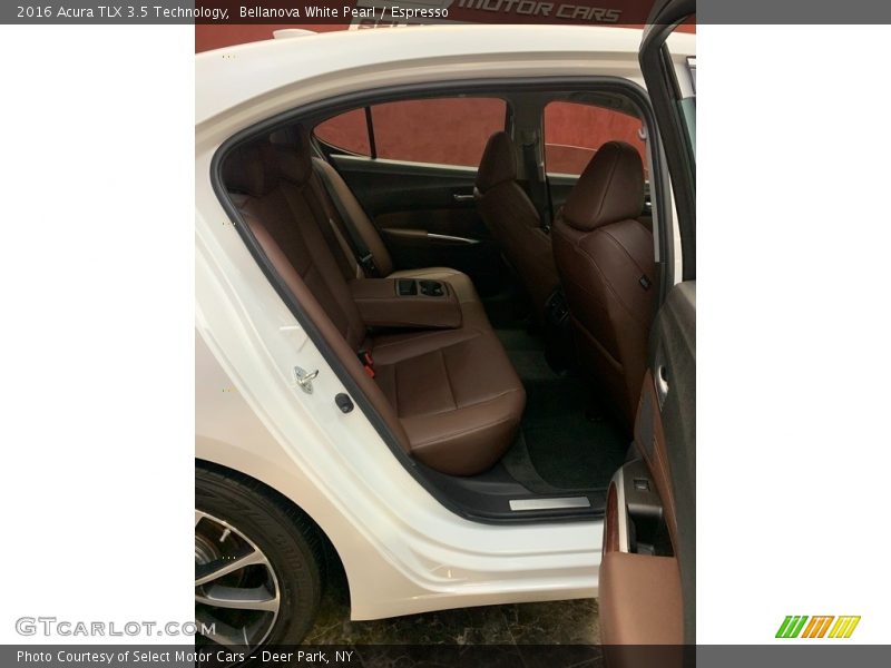 Bellanova White Pearl / Espresso 2016 Acura TLX 3.5 Technology