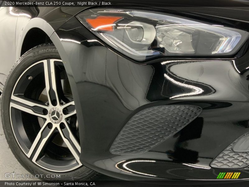 Night Black / Black 2020 Mercedes-Benz CLA 250 Coupe