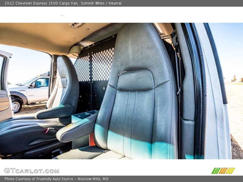Summit White / Neutral 2012 Chevrolet Express 1500 Cargo Van
