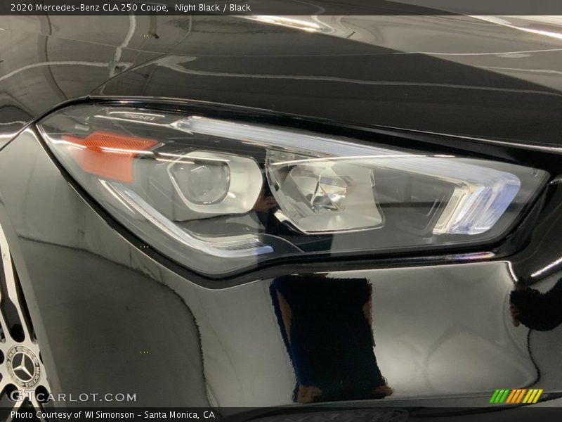 Night Black / Black 2020 Mercedes-Benz CLA 250 Coupe